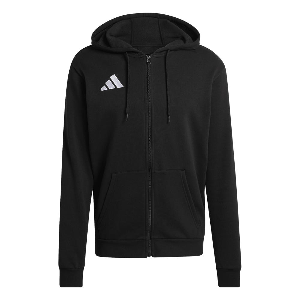 ADIDAS Entrada26 Kapuzenjacke Herren (black/white) - Front Center View