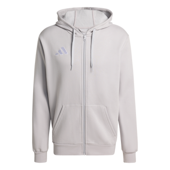 ADIDAS Entrada26 Kapuzenjacke Herren (team light grey/white) - Front Center View
