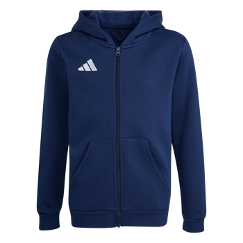 ADIDAS Entrada26 Kids Kapuzenjacke (team navy blue 2/white) - Front Center View