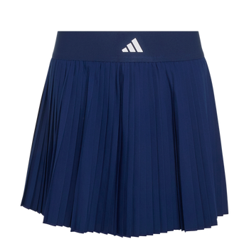 ADIDAS Club Climacool Pleated Kids Tennisrock (dark blue/white) - Front View