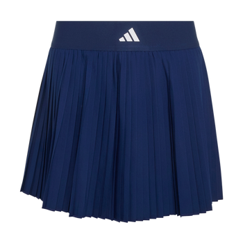 ADIDAS Club Climacool Pleated Kids Tennisrock (dark blue/white) - Front Center View