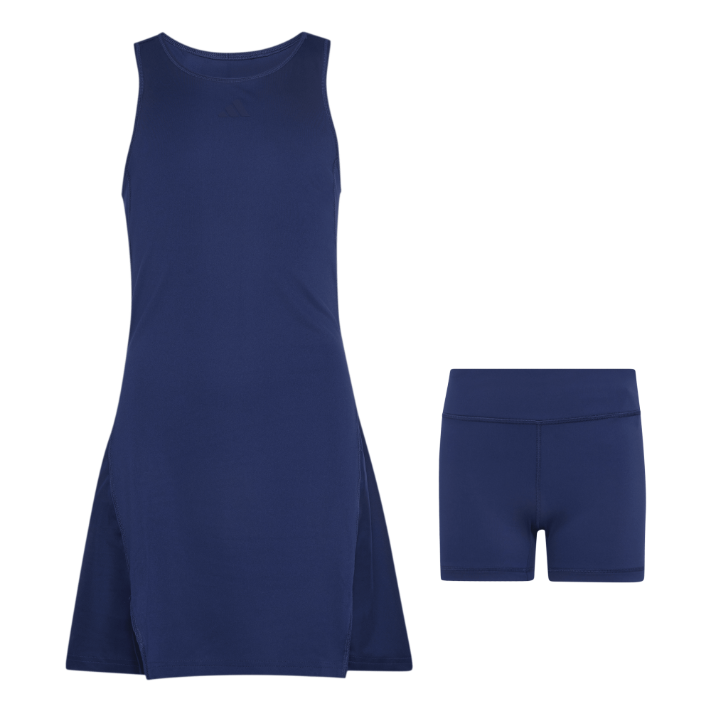 ADIDAS Girls Club Tennis Climacool Kleid Kind (dark blue) - Front View