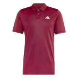 ADIDAS Club Tennis Poloshirt Herren (maroon) - Front Center View