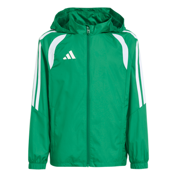 ADIDAS Tiro26 League Kids Windbreaker (team green/white) - Front View