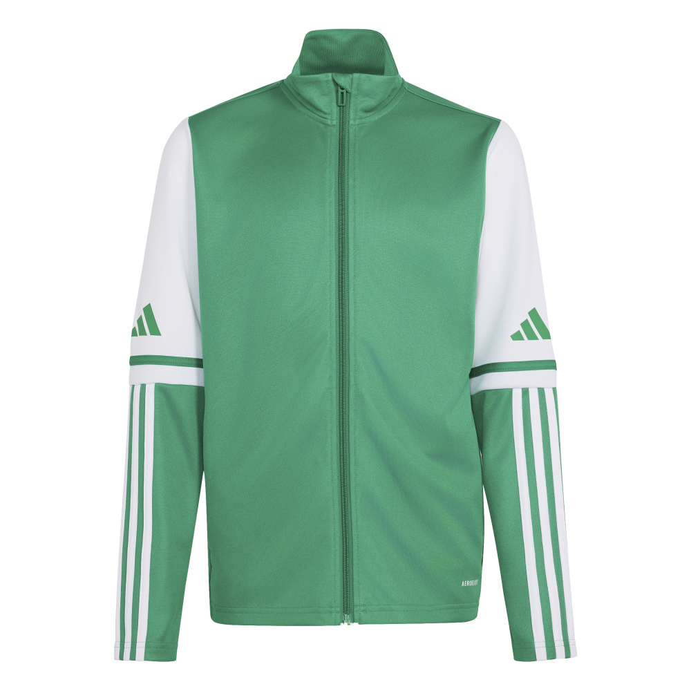 ADIDAS Squadra 25 Kids Trainingsjacke (team green/white) - Front View