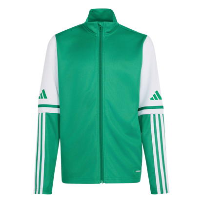 ADIDAS Squadra 25 Kids Trainingsjacke (team green/white) - Front View