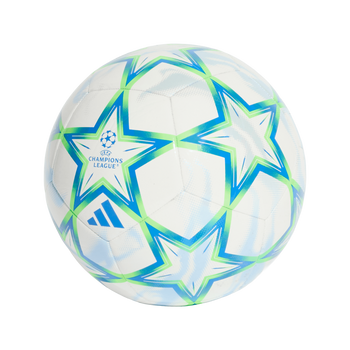 ADIDAS Ucl Clb (white/glory blue/solar green/icey blue) - Back Center View