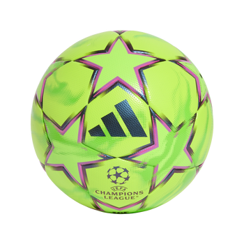 ADIDAS Ucl Lge Winter (lucid lemon/green/purple burst/shock pink) - Front Center View