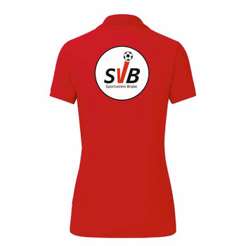 SV Brake Fan - Poloshirt Damen rot