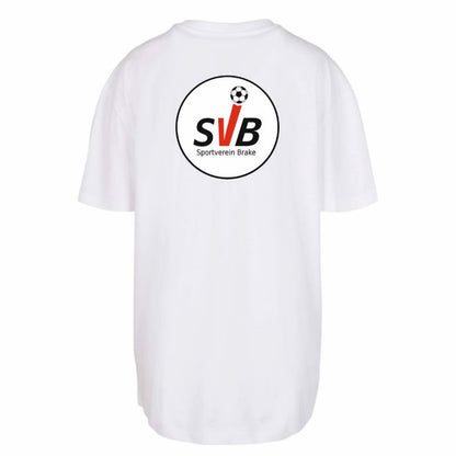 SV Brake Fan - T-Shirt oversize Damen weiß