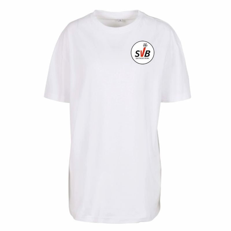 SV Brake Fan - T-Shirt oversize Damen weiß