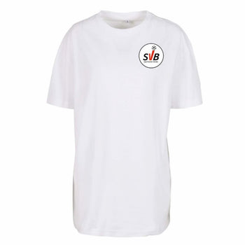 SV Brake Fan - T-Shirt oversize Damen weiß