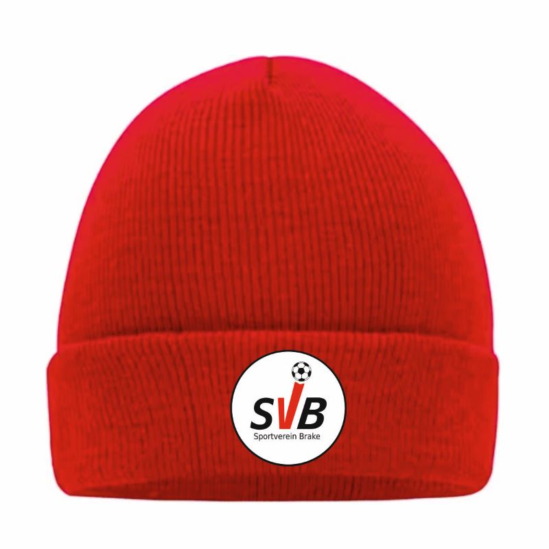 SV Brake Fan - Beanie Strick rot