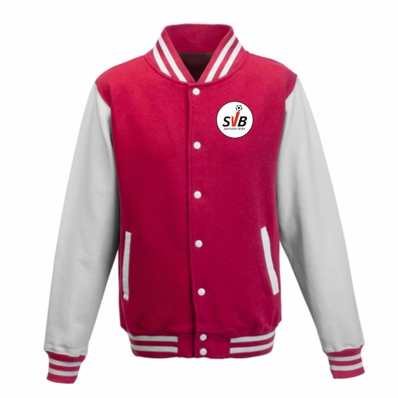 SV Brake Fan - Collegejacke Kinder rot