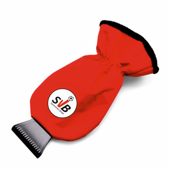 SV Brake Fan - Eiskratzer mit Handschuh rot