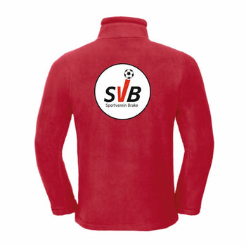 SV Brake Fan - Fleecejacke Herren rot