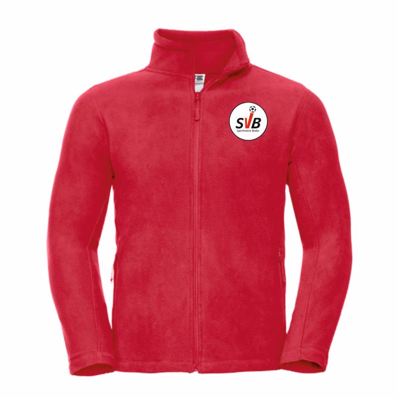 SV Brake Fan - Fleecejacke Herren rot