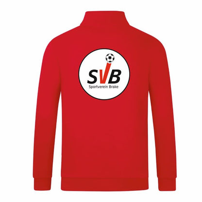 SV Brake Fan - Half Zip Sweat Herren rot