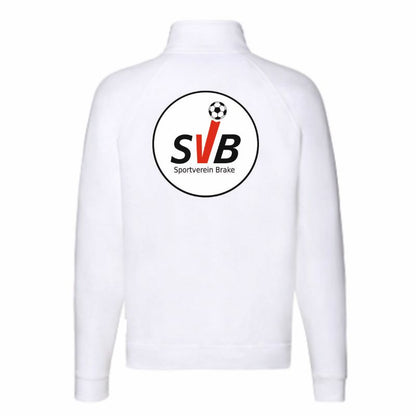 SV Brake Fan - Half Zip Sweat Herren weiß