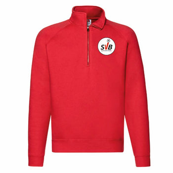 SV Brake Fan - Half Zip Sweat Herren rot