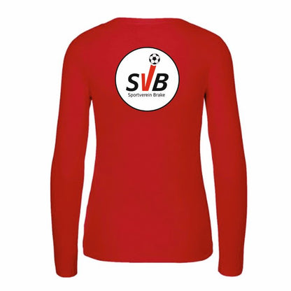 SV Brake Fan - Longsleeve Damen rot