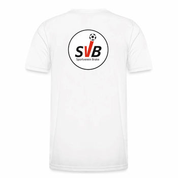 SV Brake Fan - Polyestershirt Fairtrade Herren weiß