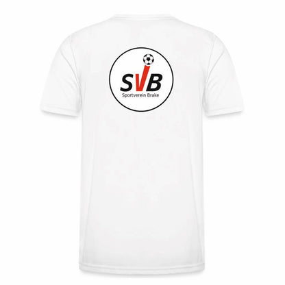 SV Brake Fan - Polyestershirt Fairtrade Herren weiß