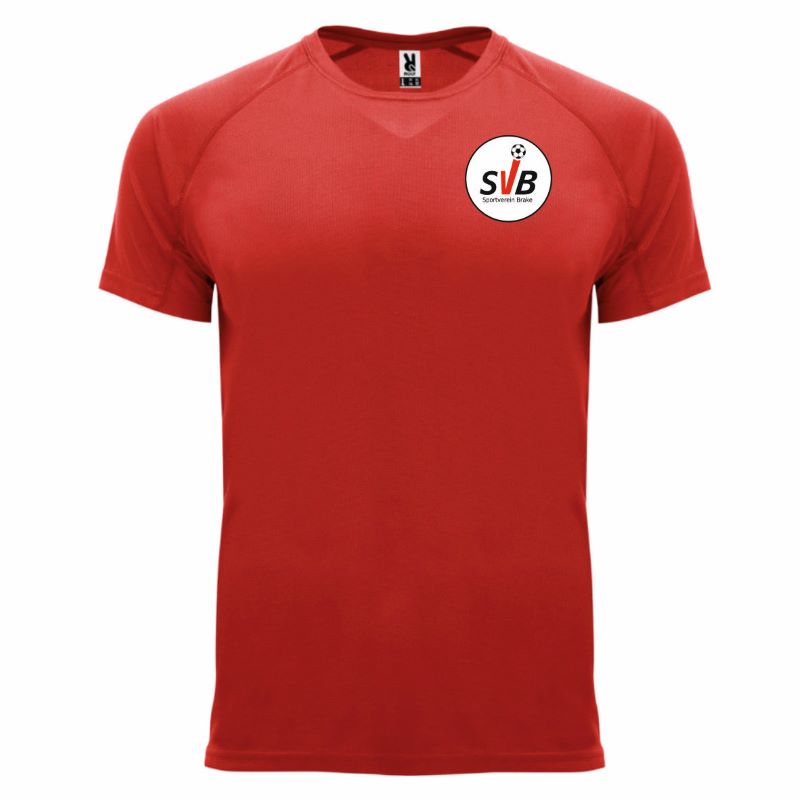 SV Brake Fan - Polyestershirt Kinder rot