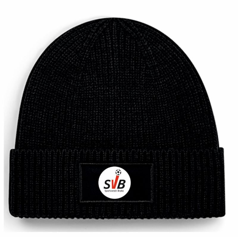 SV Brake Fan - Rippstrick Beanie schwarz