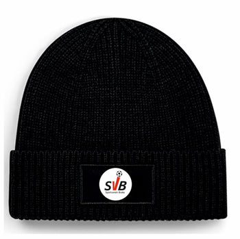 SV Brake Fan - Rippstrick Beanie schwarz