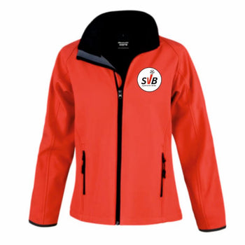 SV Brake Fan - Softshelljacke Damen rot