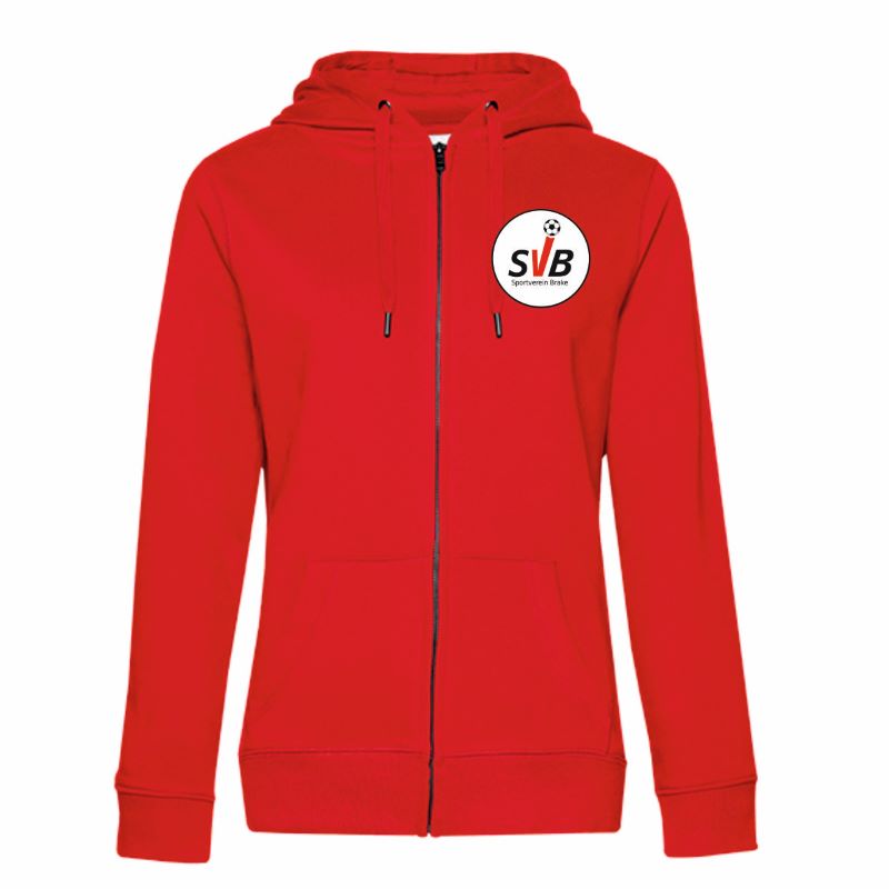 SV Brake Fan - Sweatjacke Damen rot
