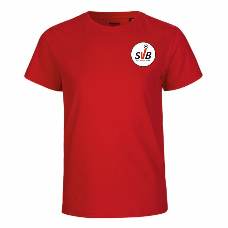 SV Brake Fan - T-Shirt Fairtrade Kinder rot
