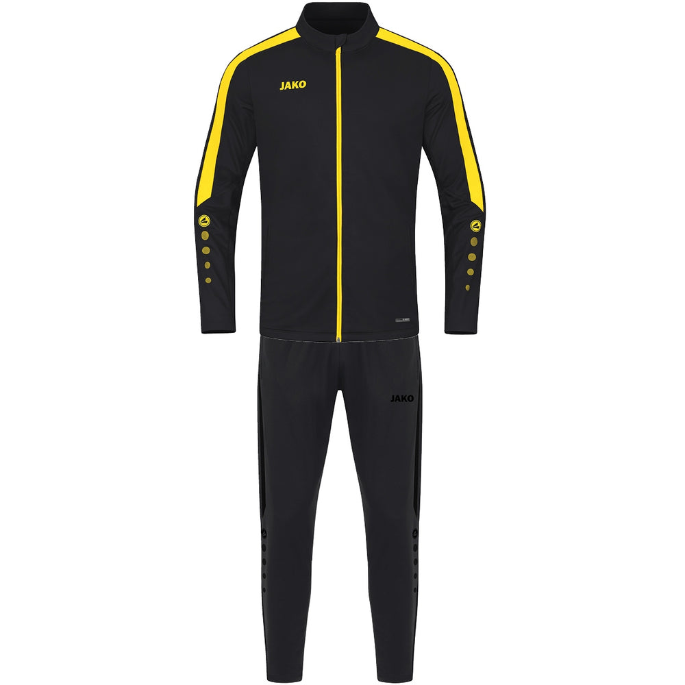 JAKO Trainingsanzug Polyester Power (schwarz/citro)
