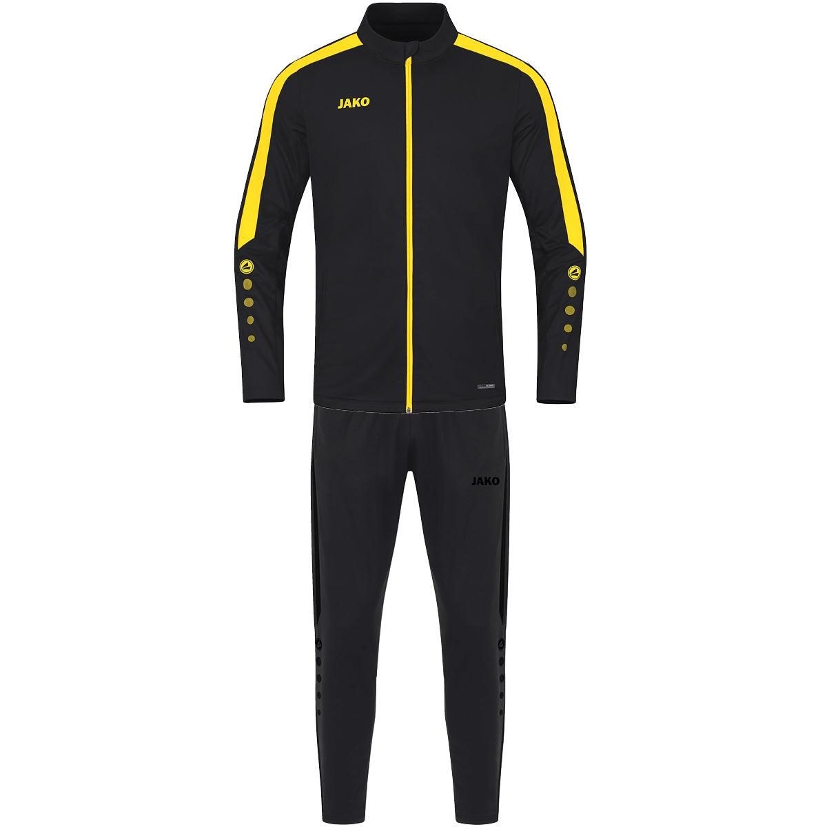 JAKO Trainingsanzug Polyester Power (schwarz/citro)