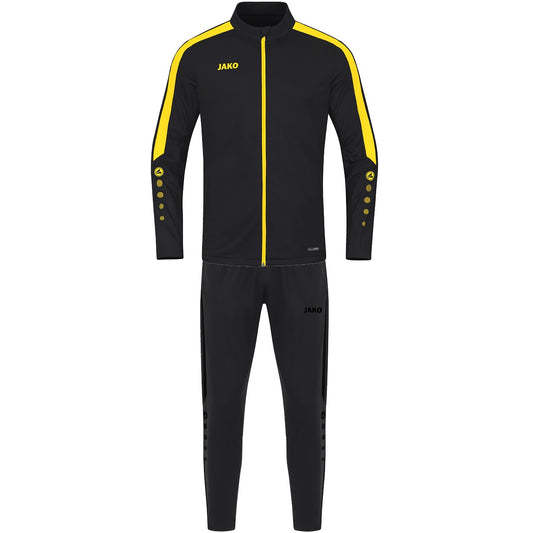 JAKO Trainingsanzug Polyester Power (schwarz/citro)