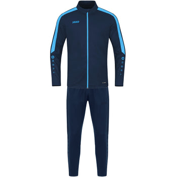JAKO Trainingsanzug Polyester Power (marine/skyblue)