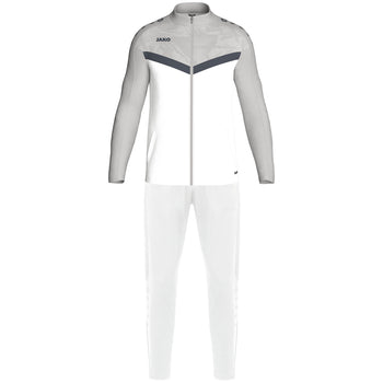 JAKO Polyesteranzug Iconic (weiß/soft grey/anthra light)