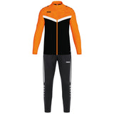 JAKO Polyesteranzug Iconic (schwarz/neonorange)