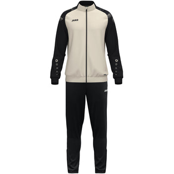 JAKO Polyesteranzug Sonic (off white/schwarz)