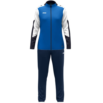 JAKO Polyesteranzug Dynamic Damen (royal/weiß/marine)