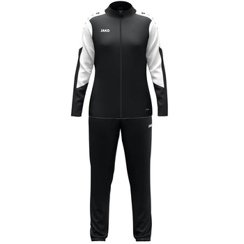 JAKO Polyesteranzug Dynamic Damen (schwarz/weiß/anthrazit)