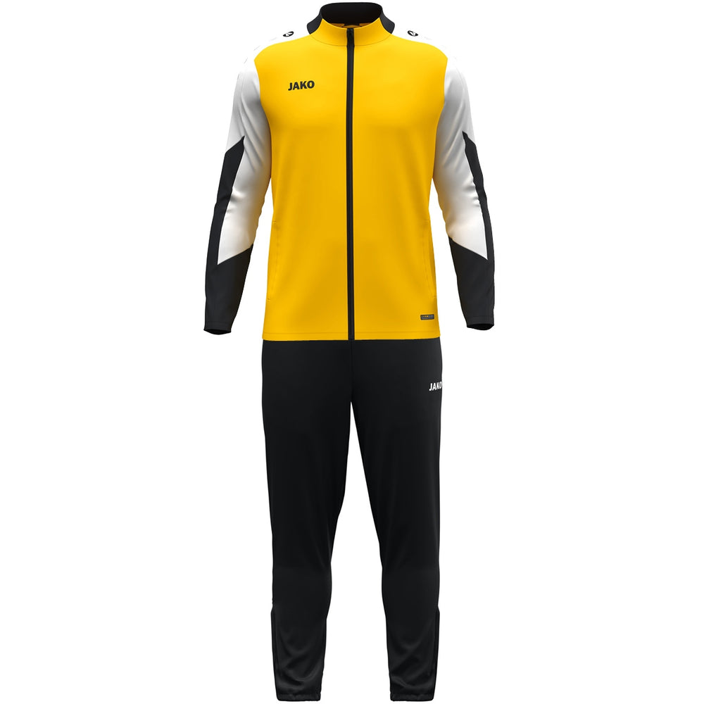 JAKO Polyesteranzug Dynamic (gelb/weiß/schwarz)