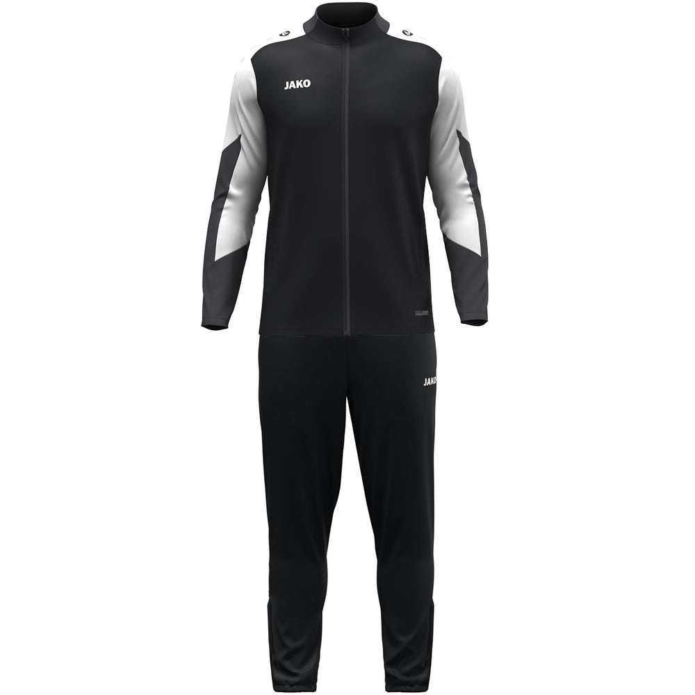JAKO Polyesteranzug Dynamic (schwarz/weiß/anthrazit)