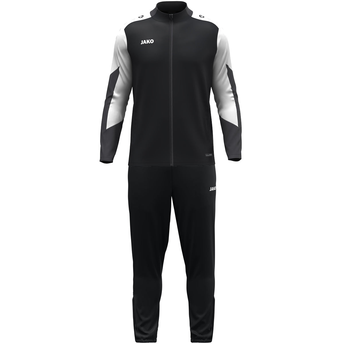 JAKO Polyesteranzug Dynamic (schwarz/weiß/anthrazit)