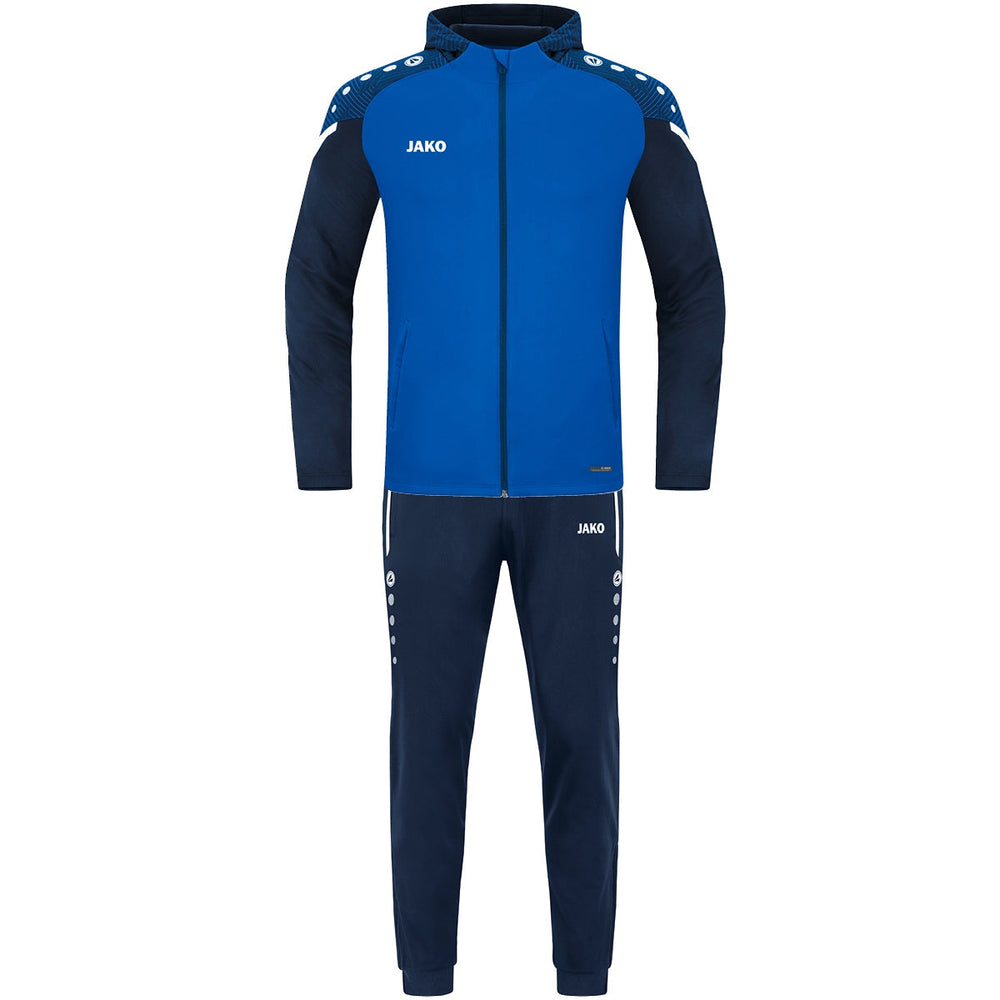 JAKO Trainingsanzug Polyester Performance mit Kapuze Kinder Blau