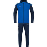 JAKO Trainingsanzug Polyester Performance mit Kapuze Unisex Blau