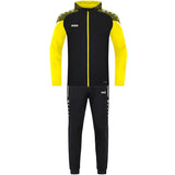 JAKO Trainingsanzug Polyester Performance mit Kapuze Kinder Schwarz