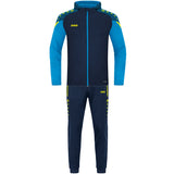 JAKO Trainingsanzug Polyester Performance mit Kapuze Unisex Blau