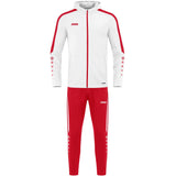 JAKO Trainingsanzug Polyester Power mit Kapuze Kinder Weiß